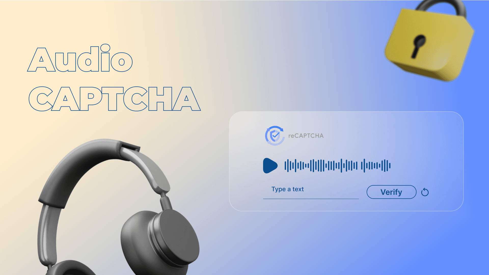 Audio CAPTCHA